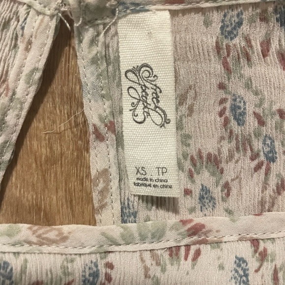 Free People Charlotte Floral Chiffon Midi Dress - Picture 12 of 12